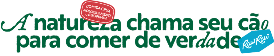 A natureza chama seu cão para comer de verdade